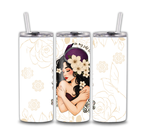 20 oz Stainless Steel Tumbler Self-Love Era