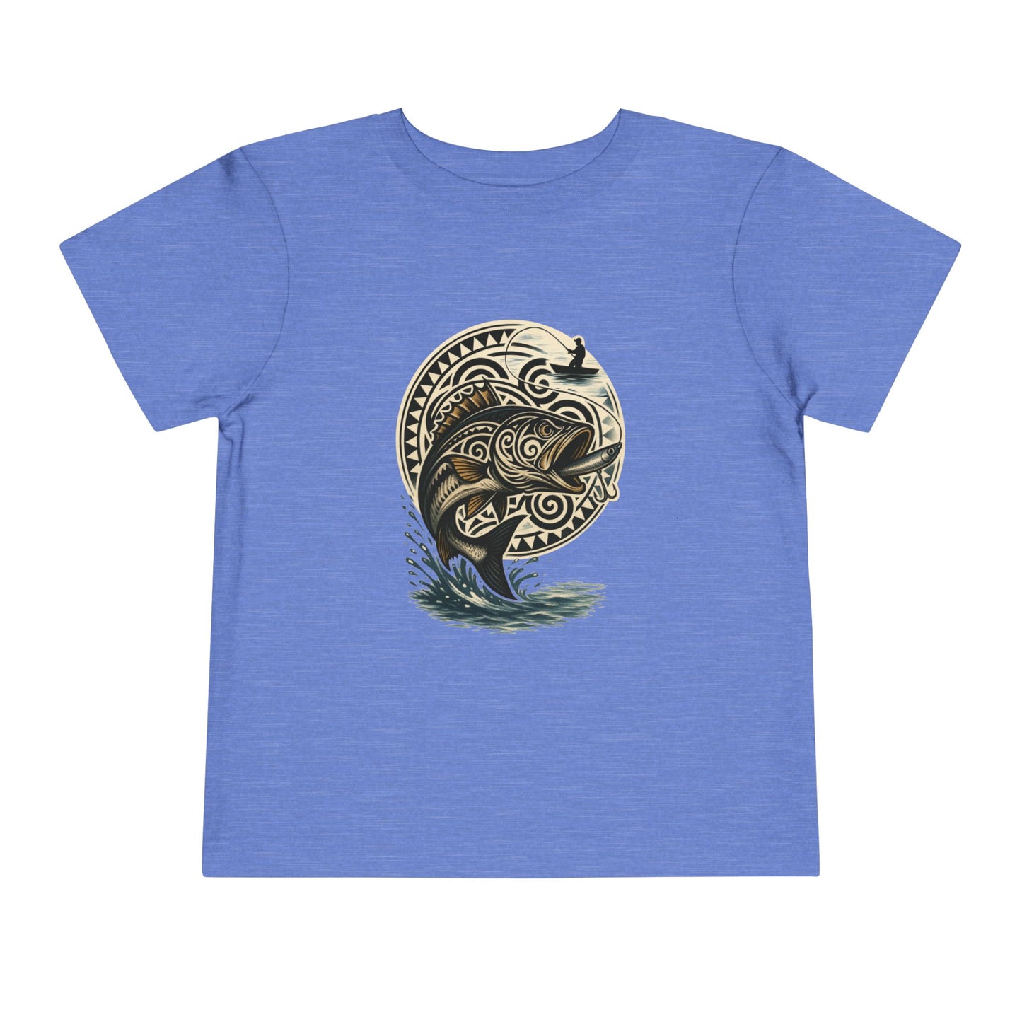 Toddler Hmong Fishing Enthusiast  Short Sleeve Tee