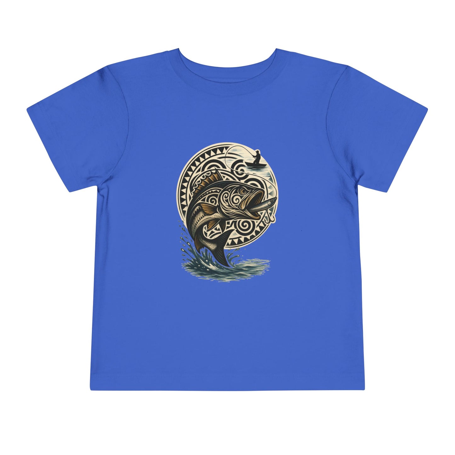 Toddler Hmong Fishing Enthusiast  Short Sleeve Tee