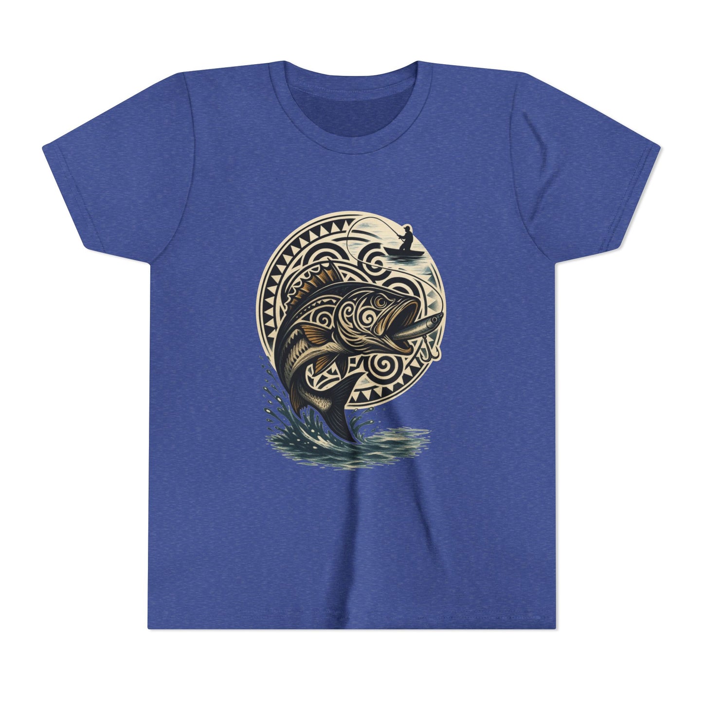 Youth Hmong Fishing Enthusiast Tee