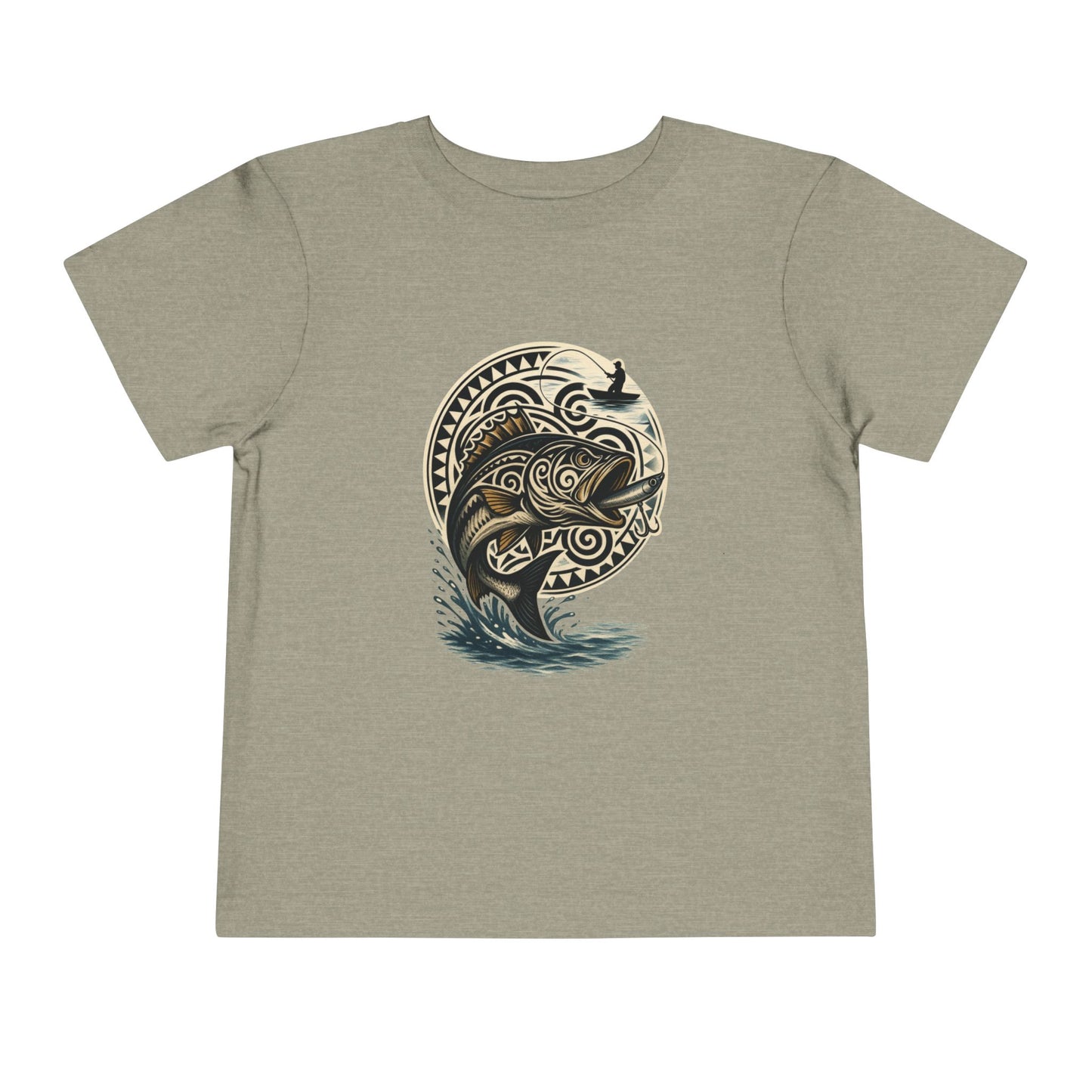 Toddler Hmong Fishing Enthusiast  Short Sleeve Tee