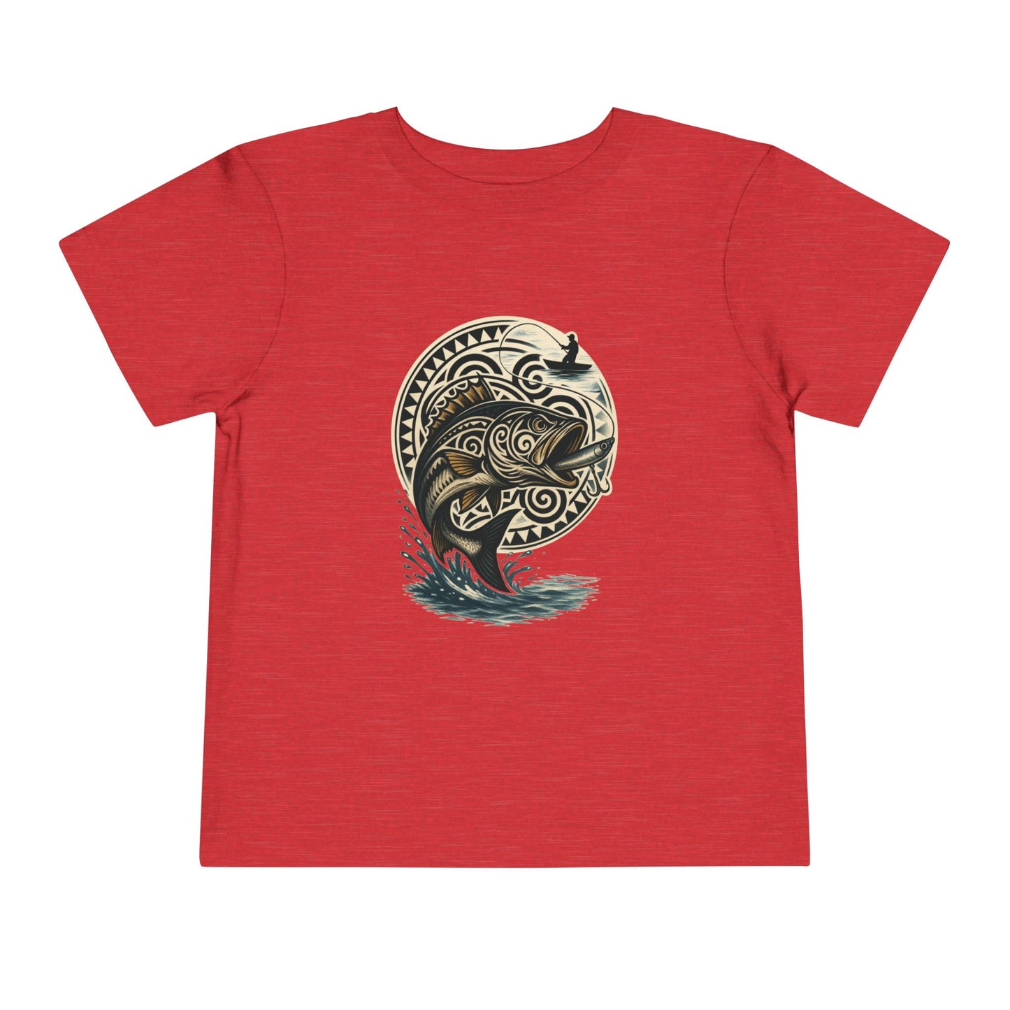 Toddler Hmong Fishing Enthusiast  Short Sleeve Tee