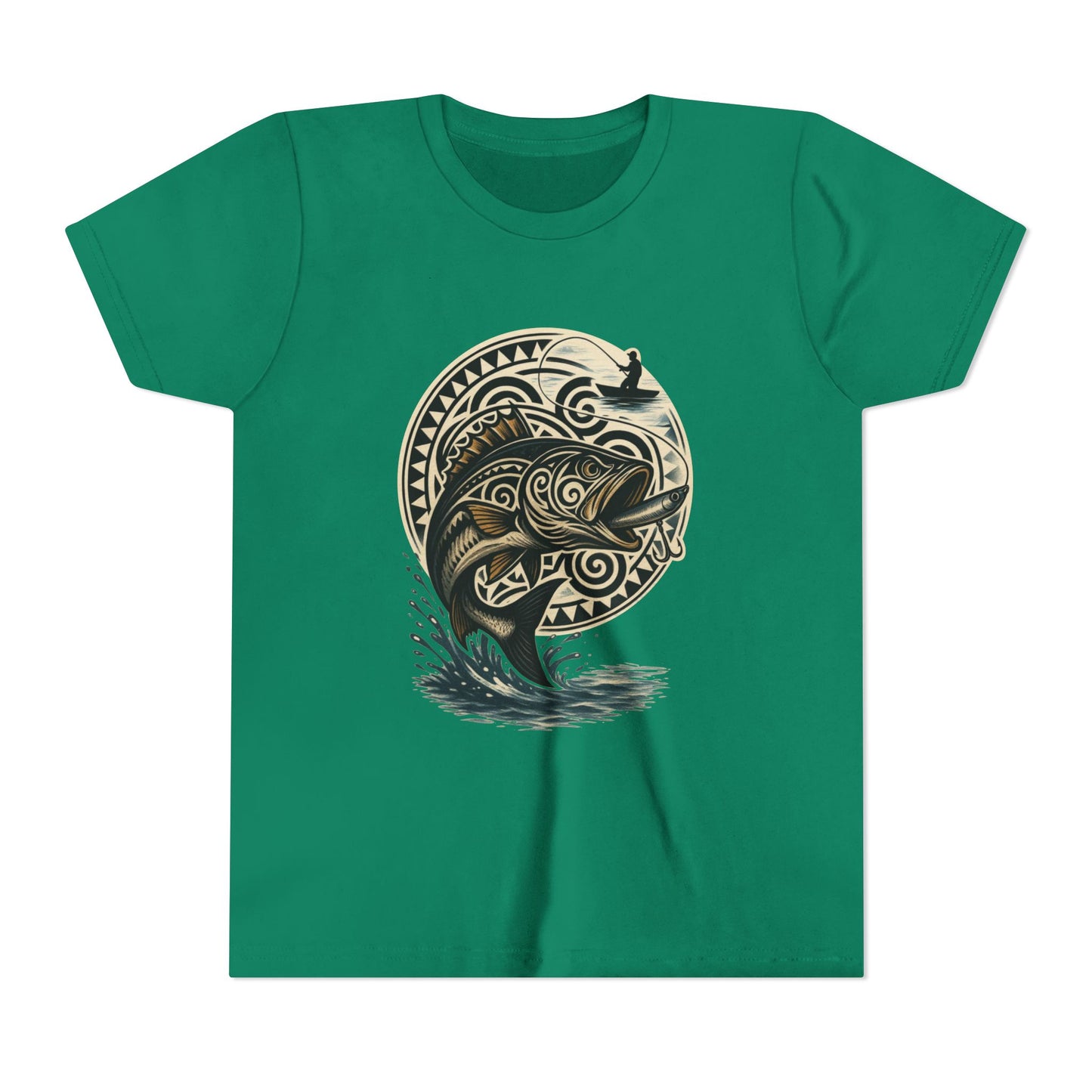 Youth Hmong Fishing Enthusiast Tee