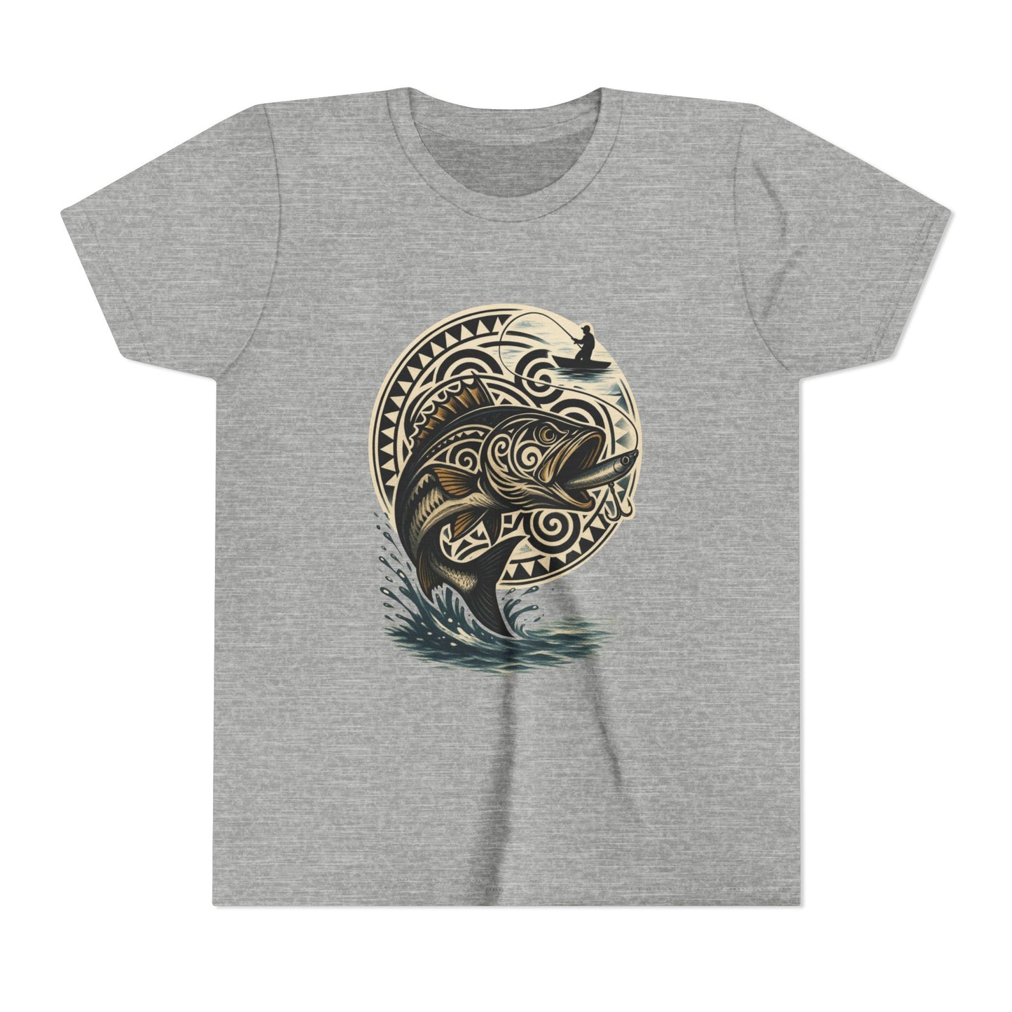 Youth Hmong Fishing Enthusiast Tee
