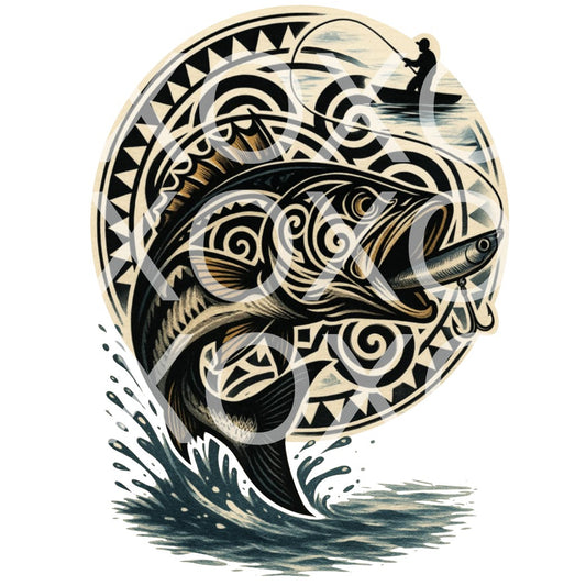 Hmong Fishing Enthusiast PNG Clipart File