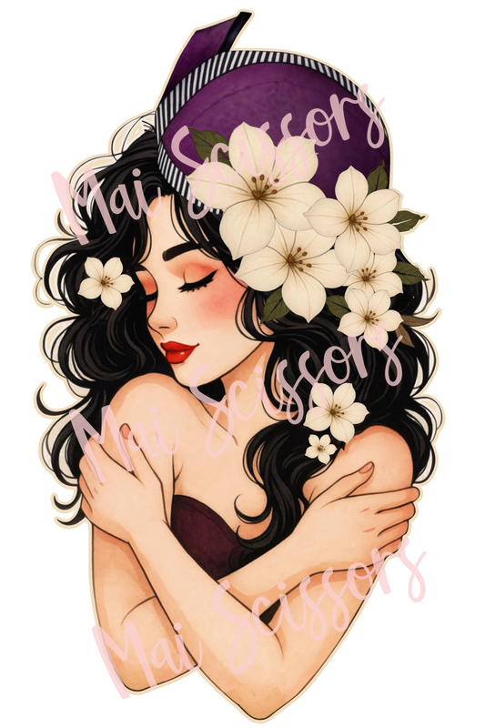 Self-Love Era Hmong Woman PNG file